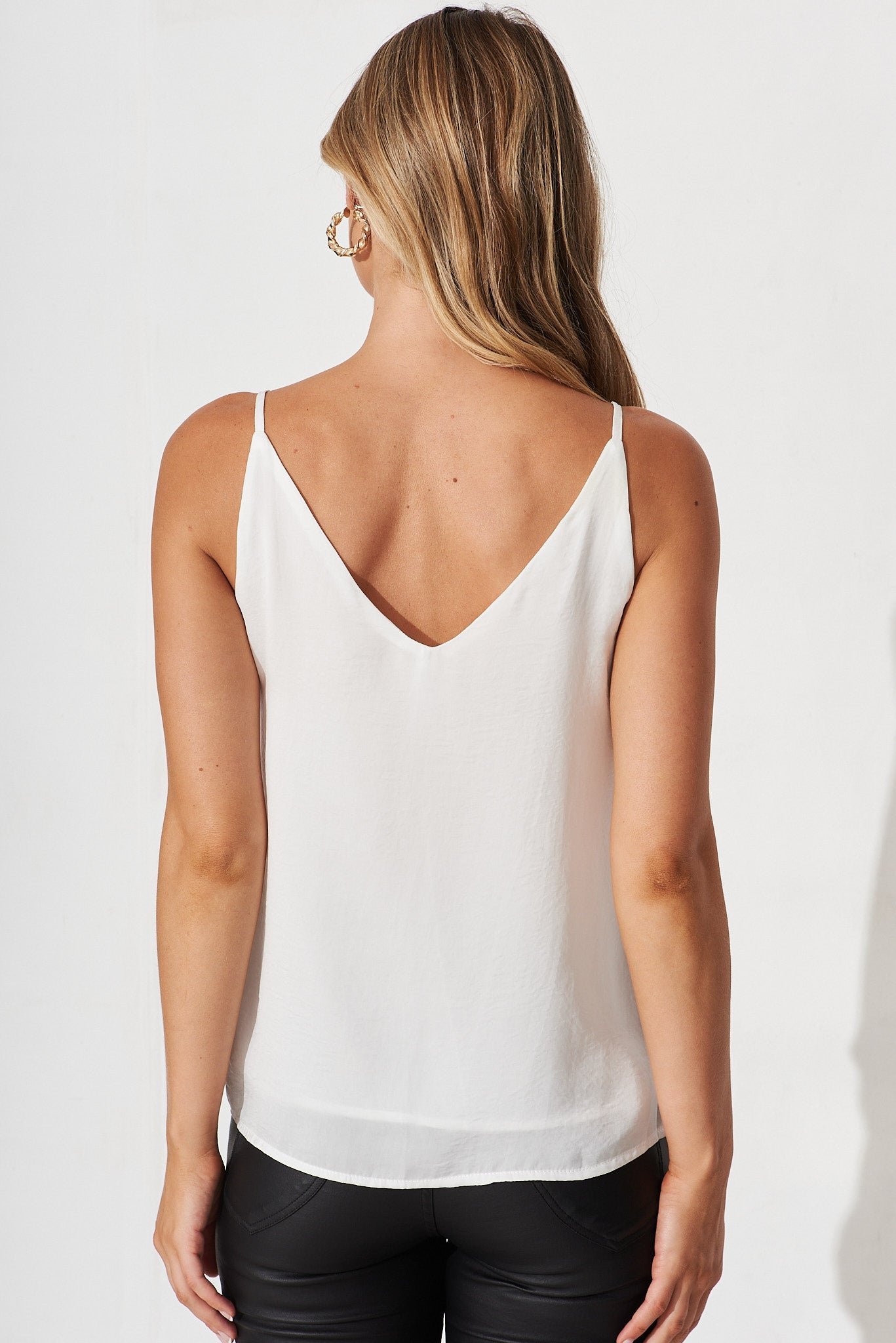 Top In White Satin - Image 4