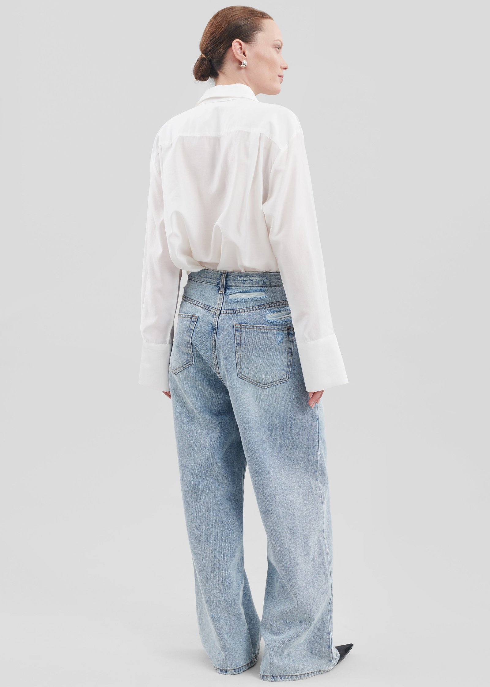 Ripped Jeans - Worn Wash - Image 8