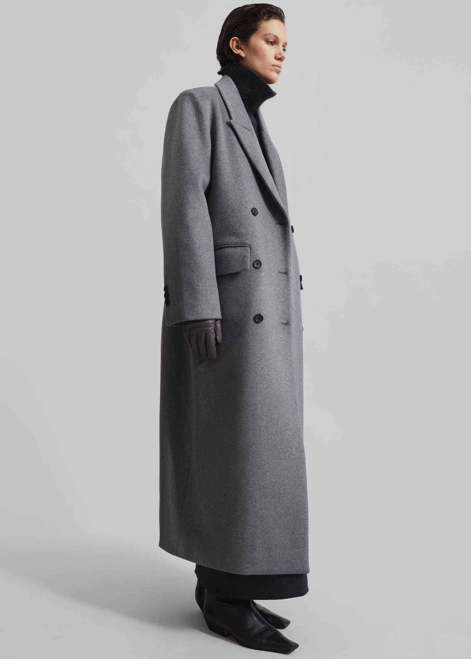 Coat - Grey - Image 3