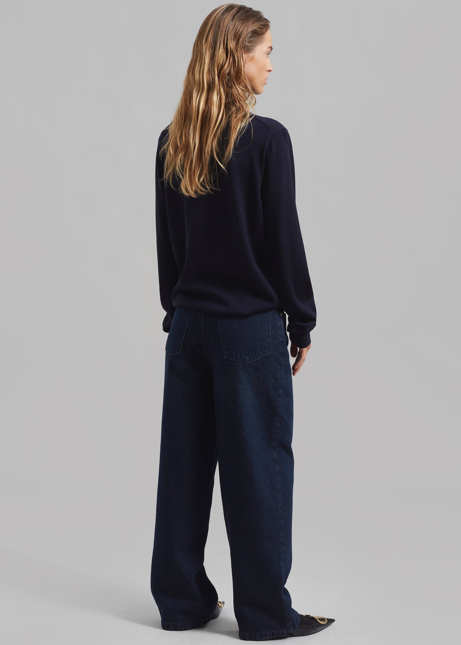 Denim Pants - Dark Wash - Image 9