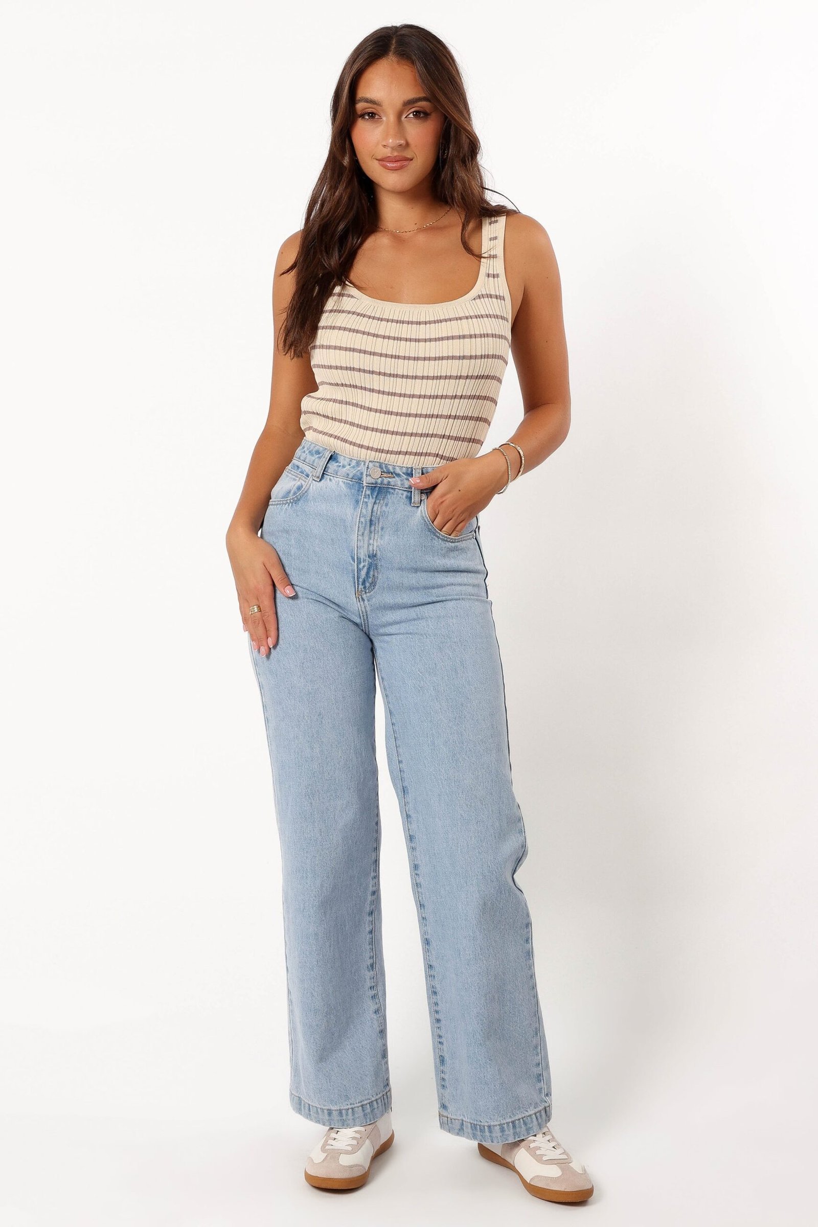 Knit Top - Cream Mocha - Image 7